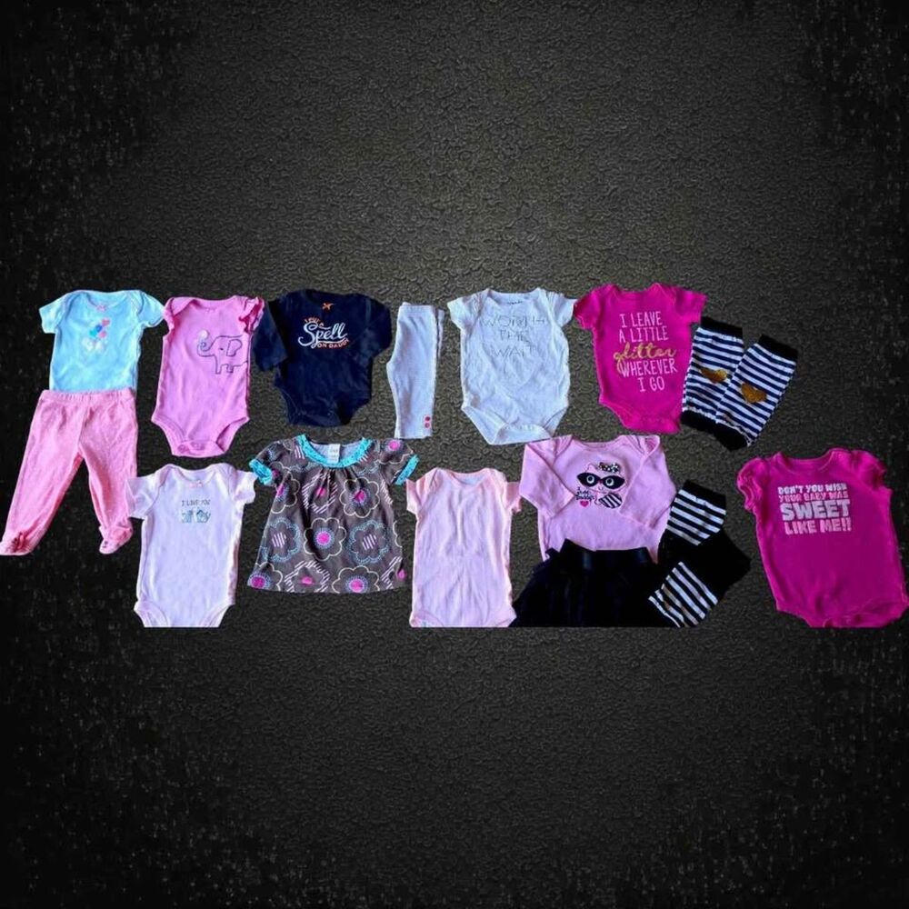 Girl's 3 Month Spring Clothing Lot